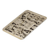 仏教のシンボルの崇拝アマラヴァティ（李） マグネット (左側)