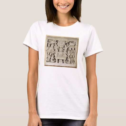 仏教のシンボルの崇拝アマラヴァティ（李） Tシャツ (正面)