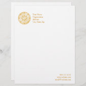 仏教のシンボル レターヘッド (正面/裏面)