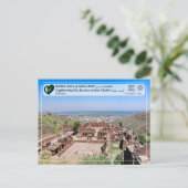 仏教のタクト・イ・バヒとサール・イ・バロールの遺跡 ポストカード (スタンド正面)