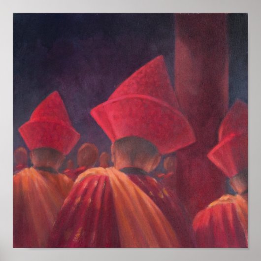 仏教の僧侶ブータン2012 ポスター (正面)