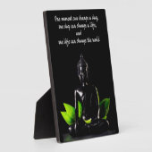 仏教の名言プレート2 フォトプラーク (側面)