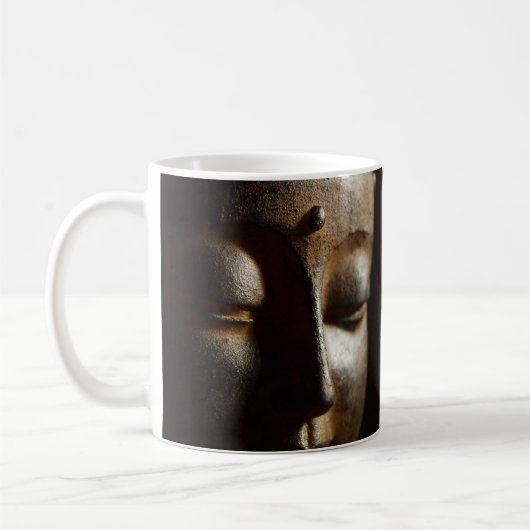 仏教の名言マグカップ コーヒーマグカップ (左)