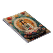 仏教の女神クアンインポートレート絵を描ズアート ノートブック (右側)