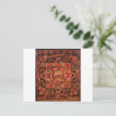 仏教の慈悲の曼荼羅 ポストカード (スタンド正面)