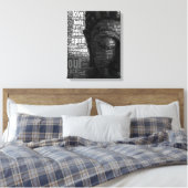 仏教の智慧の言葉 キャンバスプリント (インサイチュ (寝室))