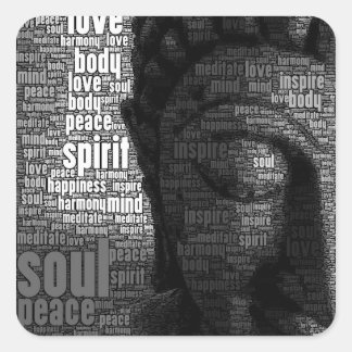 仏教の智慧の言葉 スクエアシール