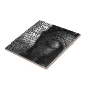 仏教の智慧の言葉 タイル (側面)