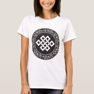 仏教の無限の結び目 Tシャツ