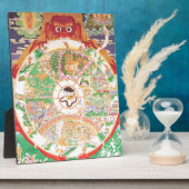 仏教の生き様 フォトプラーク (側面)