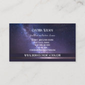 仏教の瞑想先生 名刺 (裏面)