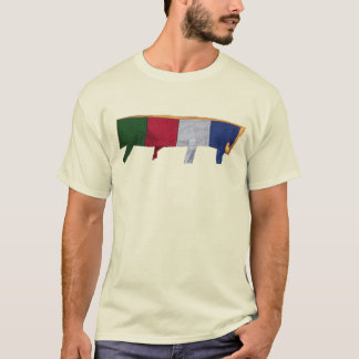 仏教の祈りの言葉フラッグスKagyu Samye Ling修道院 Tシャツ