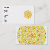 仏教の精神的な地球の車輪の名刺 名刺 (正面/裏面)