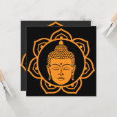 仏教の菩提日 カード (正面/裏面インサイチュ)