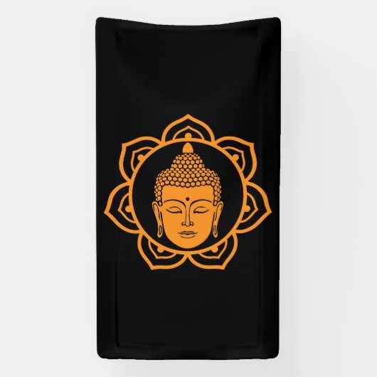 仏教の菩提日 横断幕 (縦)