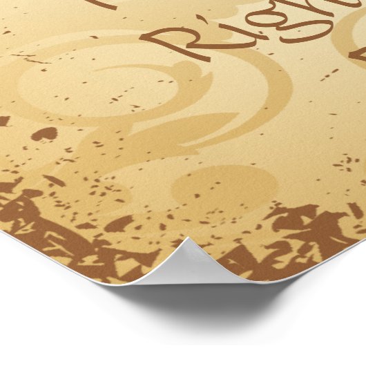 仏教の4と8 ポスター (角)