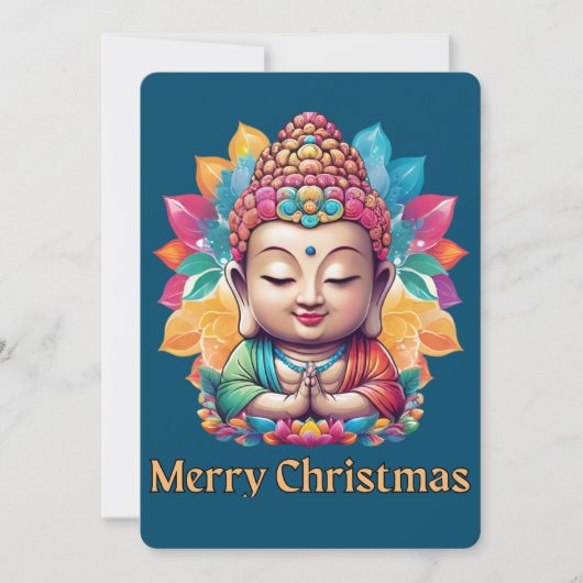 仏教クリスマス シーズンカード (正面)