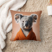 仏教コアラ クッション (ブランケット)