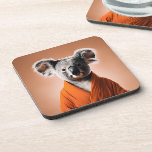 仏教コアラ コースター (左側)