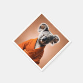 仏教コアラ スタンダードカクテルナプキン (角)