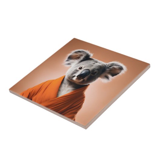 仏教コアラ タイル (側面)