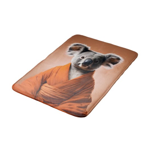 仏教コアラ バスマット (アングル)