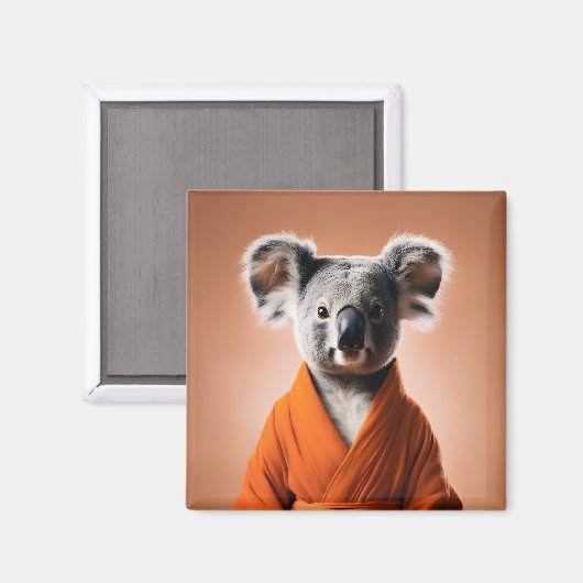 仏教コアラ マグネット (正面/裏面)