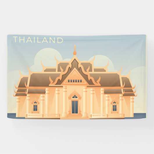 仏教タイ 横断幕 (横)