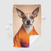 仏教ブラジルテリア ゴルフタオル (インサイチュ)