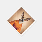 仏教ブラジルテリア スタンダードカクテルナプキン (角)