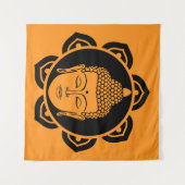 仏教ホームデコール タペストリー (正面(横))