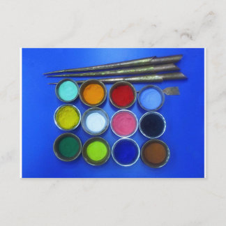 仏教マンダラを構築するための色砂招待状 招待状