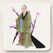 仏教モンク飲料用コースター コースター (正面)