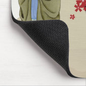 仏教僧の女性マウスパッド マウスパッド (コーナー)