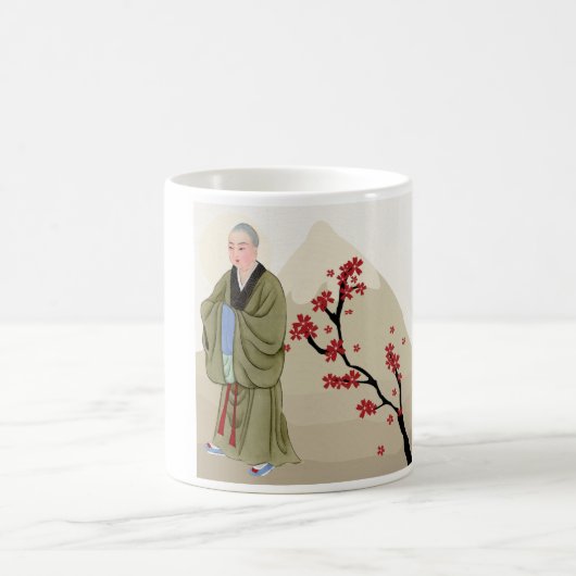 仏教僧コーヒーマグ コーヒーマグカップ (中央)
