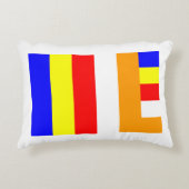 仏教国旗 アクセントクッション (正面)