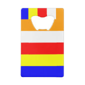 仏教国旗 クレジットカード栓抜き (裏面)