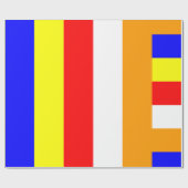 仏教国旗 ラッピングペーパー (フラット)