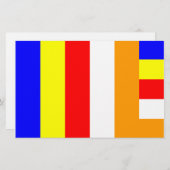 仏教国旗 便箋 (正面/裏面)