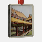 仏教寺院の地面 メタルオーナメント (右)