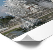 仏教寺院タイ ポスター (角)