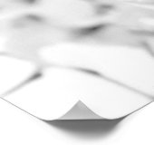 仏教寺院ラ華美ンプポストグレース尊厳B&W ポスター (角)