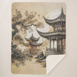 仏教寺院 シェルパブランケット