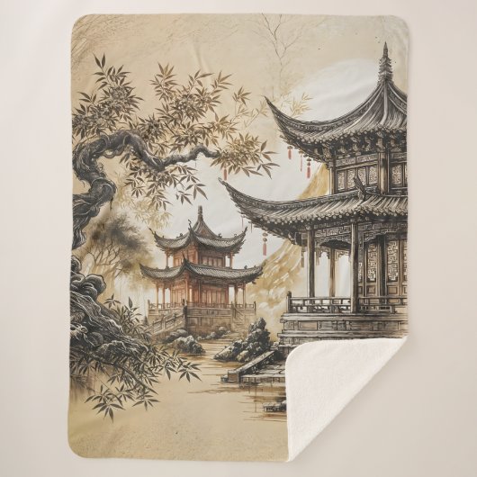 仏教寺院 シェルパブランケット (正面)