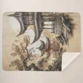 仏教寺院 シェルパブランケット (正面(横))