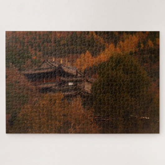 仏教寺院 ジグソーパズル (横)