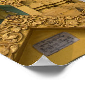 仏教寺院 ポスター (角)