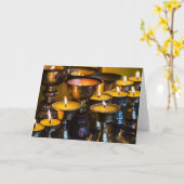 仏教寺院|ロングー修道院 カード (黄色い花)