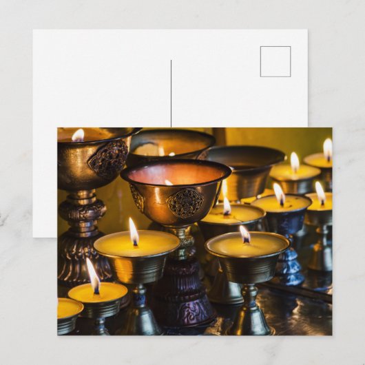 仏教寺院 | Longwu修道院 ポストカード (正面/裏面)