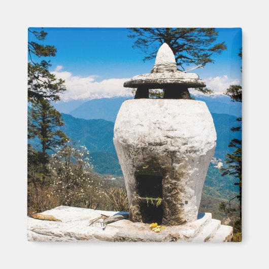 仏教崇拝地 マグネット (正面)